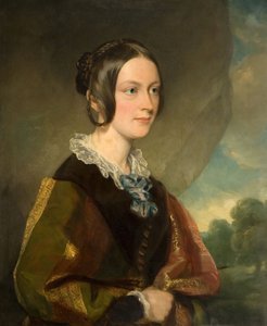 Portret van Katherine Boulton, 1850 door Francis Grant