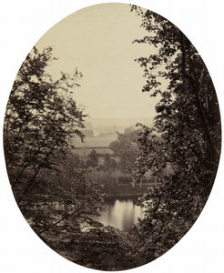 De Oevers van de Severn, nabij Winterdyne, c. 1862 door Francis Gresley