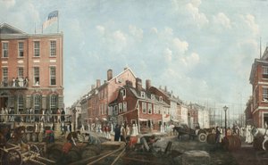 Tontine Coffee House, c.1797 door Francis Guy
