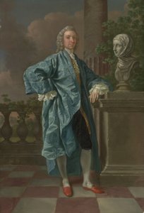 Dr. Charles Chauncey, M.D. (1706-77) door Francis Hayman