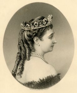 Eugenie, Keizerin-Regentes van Frankrijk door Francis Holl