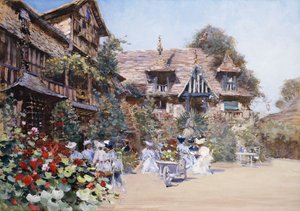 Lunch in de herberg, 1881