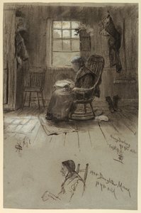 Portret van Nancy Darling door Francis Hopkinson Smith