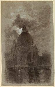 Santa Maria della Salute, Venetië, Italië door Francis Hopkinson Smith