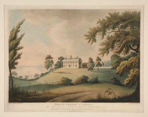 Mount Vernon in Virginia / De zetel van wijlen luitenant-generaal George Washington door Francis Jukes