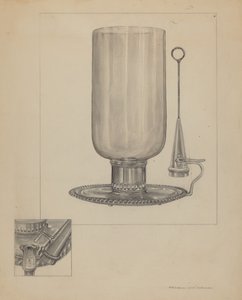 Kandelaar door Francis Law Durand