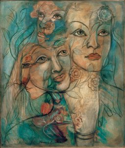 Lydia - Transparantie door Francis Picabia