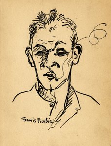 Portret van Blaise Cendrars (Frédéric Louis Sauser door Francis Picabia