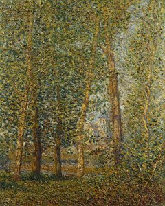De kerk van Montigny - Septemberzon; L