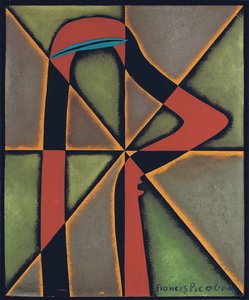 Het schilderij van de betere toekomst door Francis Picabia