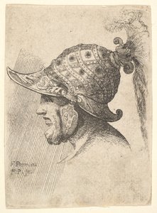 Geharnast hoofd, 1662-78