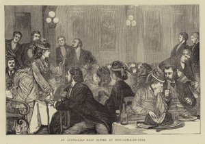 Een Australisch-Vlees Avondmaal in Newcastle-on-Tyne