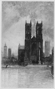De torens van Westminster door Francis S Walker