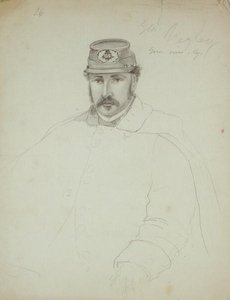 Generaal Negley, Unie Leger, c.1860 door Francis Schell