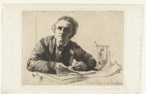 Zelfportret van Francis Seymour-Haden