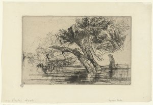 Penton Hook door Francis Seymour Haden (Sir)