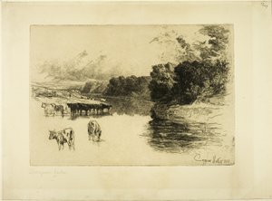 Een rivier in Lancashire