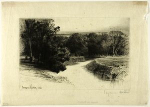 Een Zonsondergang in Ierland door Francis Seymour Haden