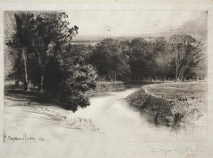Een Zonsondergang in Ierland door Francis Seymour Haden
