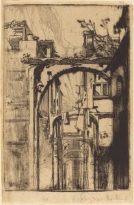 Amalfi door Francis Seymour Haden