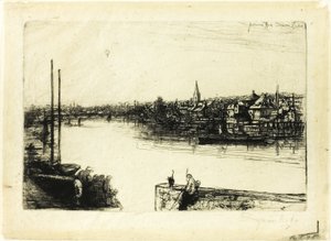 Battersea Reach door Francis Seymour Haden
