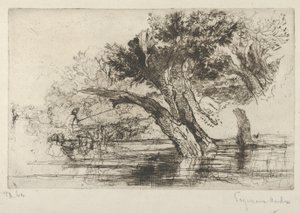 Penton Hook, 1864 door Francis Seymour Haden