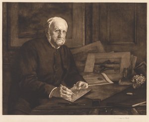 Sir Francis Seymour Haden, 1901 door Francis Seymour Haden