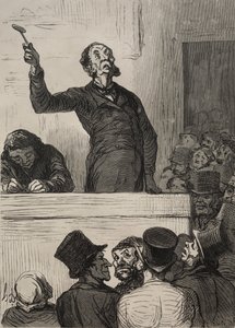 De veilingkamer: De veilingmeester door Francis Seymour Haden