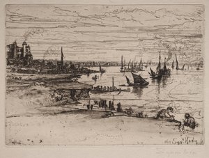 De Herberg, Purfleet door Francis Seymour Haden