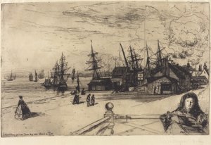 Yachttaverne, Erith door Francis Seymour Haden