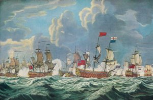 Slag bij Quiberon Bay, ca. 1765