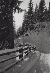 De Alpen: Winterochtend, bij St Anton