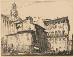 Het stadhuis, Florence