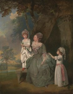 Mevrouw Barclay en haar kinderen