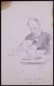 Portret van Arthur Rackham
