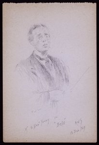 Portret van E Alex Young