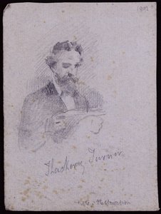 Portret van H Thackeray Turner, c.1900