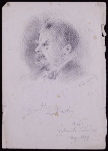 Portret van JF Bentley