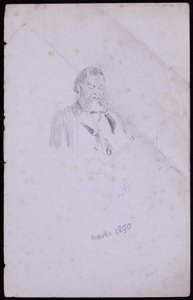 Portret van John Brett door Francis Wilfred Lawson