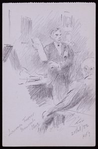 Portret van Laurence Turner door Francis Wilfred Lawson