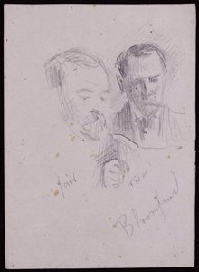 Portret van Reginald Blomfield door Francis Wilfred Lawson