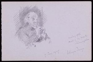 Portret van Selwyn Image door Francis Wilfred Lawson