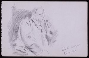 Portret van Sir Edwin Lutyens