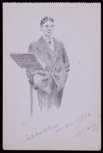 Portret van Sir Owen Williams