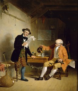 Commodore Trunnion en Jack Hatchway, ca. 1839