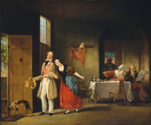 De verlegen neef door Francis William Edmonds