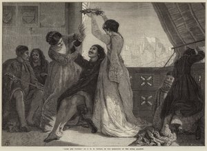 Thuis en Overwinning door Francis William Topham