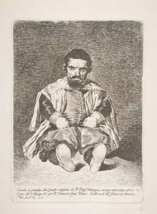 Een dwerg bekend als El Primo na Diego Velázquez