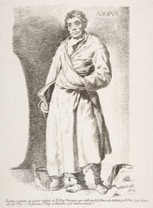 Aesopus, uit Etsen naar Velazquez door Francisco de Goya