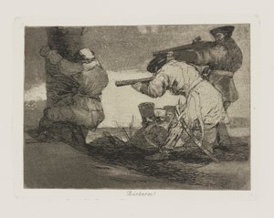 Barbaren!, pl. 38 uit de serie Los desastres de la guerra